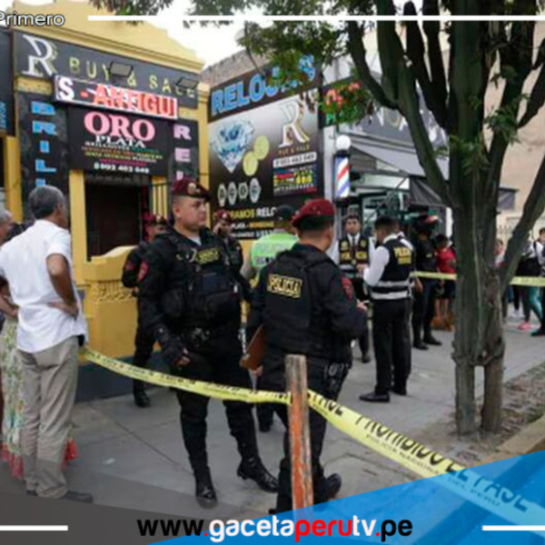Joyero es asesinado a sangre fría por presuntos sicarios en su propio negocio