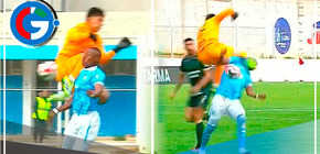 Franco Saravia de alianza lima es expulsado  por agresión a Quiñónez