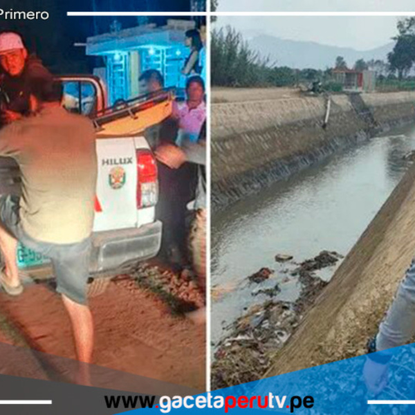 Tragedia en Lambayeque: Niño de 1 año muere tras caer a un canal de regadío