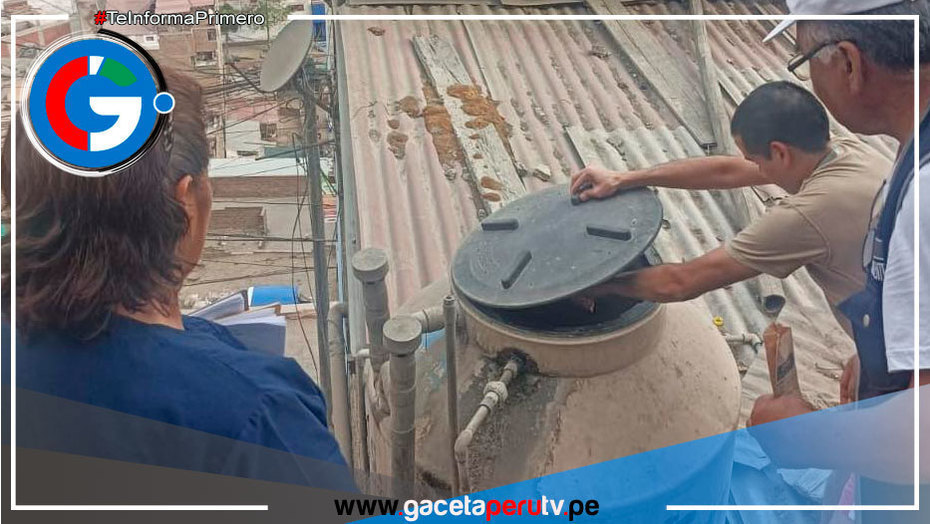 Diris Lima Centro inspecciona viviendas para evitar propagación del dengue