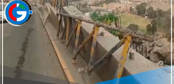 ¡Alerta en Semana Santa! Mal estado de las barandas del cerro San Cristóbal pone en riesgo a visitantes