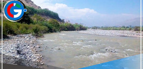  Alertan de peligro de desborde en distrito de Sayán por crecida del río Huaura