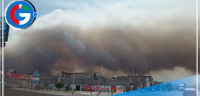 Áncash: incendio forestal afectó humedales de Villa María