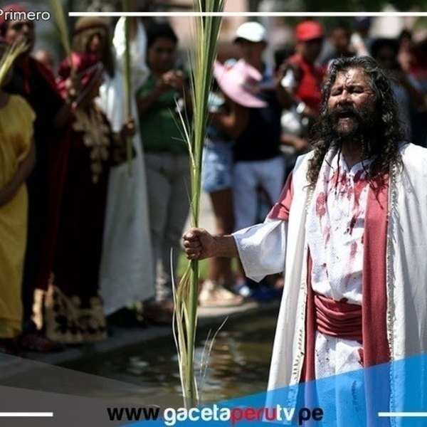 Mario Valencia, más conocido como el Cristo Cholo denuncia cobro de impuestos por recorrer las calles de Lima