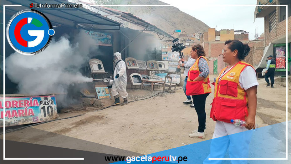 Activan Plan "Cementerios Sin Dengue" en Comas para Semana Santa