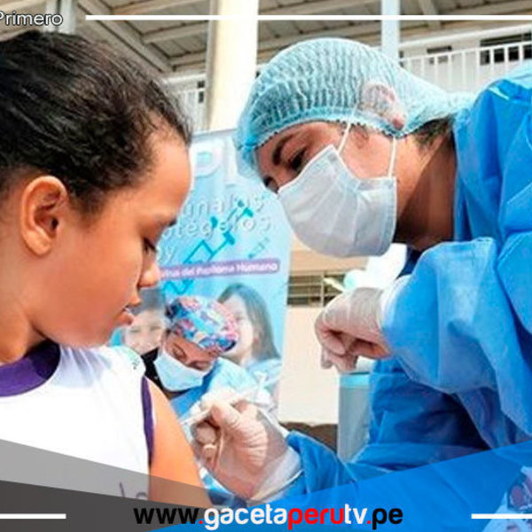 Lima: Amplían hasta 18 años vacunación contra virus que origina cáncer de cuello uterino 