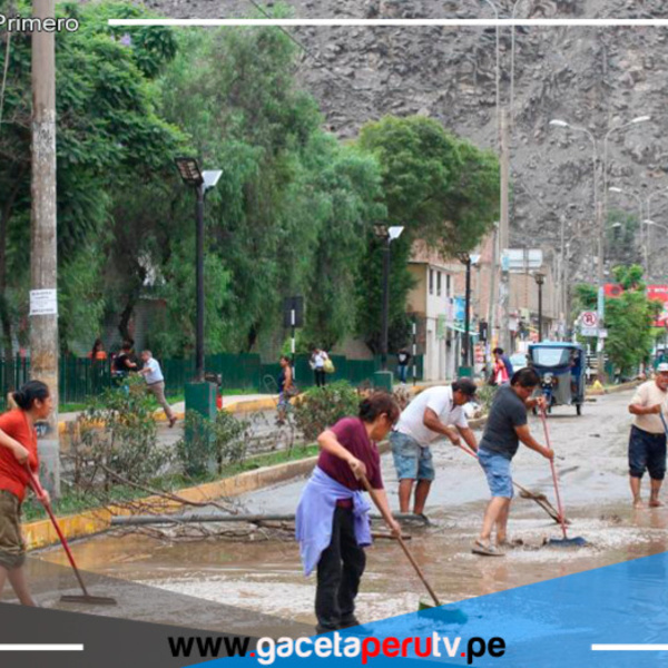 Poder Ejecutivo declara estado de emergencia 70 distritos por intensas lluvias 