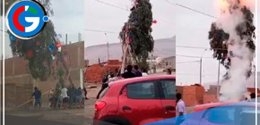 Hombre pierde extremidades tras recibir descarga eléctrica