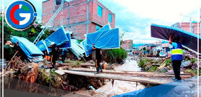 Ayacucho: entregan ayuda humanitaria a familias afectadas por huaico