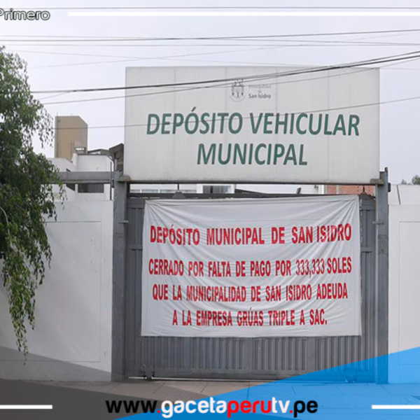 San Isidro: Empresa de grúas revela presuntos actos de corrupción en la Municipalidad 