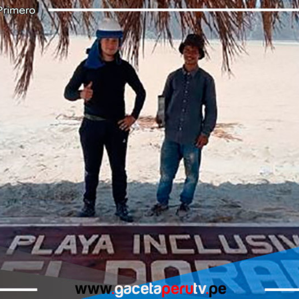El Dorado se convierte en la primera playa inclusiva de Nuevo Chimbote 