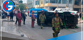 Accidente en Los Olivos causa la muerte de un escolar y deja varios heridos.