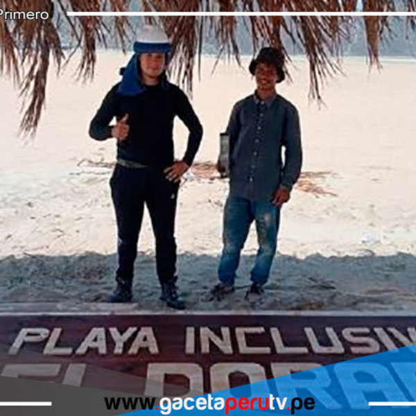 El Dorado se convierte en la primera playa inclusiva de Nuevo Chimbote 
