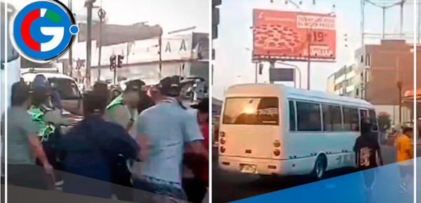 Conflicto en San Juan de Lurigancho: Transportistas agreden a personal de la ATU