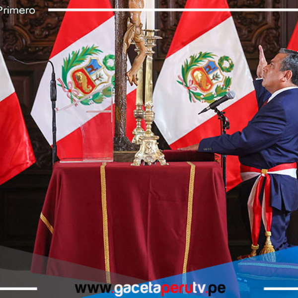 Gustavo Adrianzén Olaya asume como nuevo presidente del Consejo de Ministros