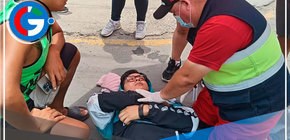 Joven Repartidor de Delivery Herido en Accidente de Tráfico