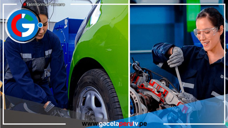 ¡Rompiendo estereotipos! Cada vez más mujeres se suman a la Mecánica Automotriz