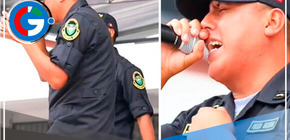 Policía peruano desata su talento oculto en el rap: “Se equivocó de profesión”