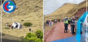 Trágico accidente: Cinco muertos tras caída de miniván en Cusco