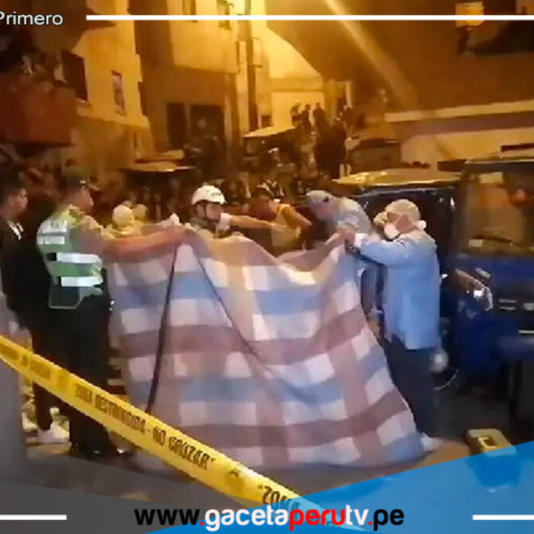 Sicarios acribillan a mototaxista en el cerro San Cosme