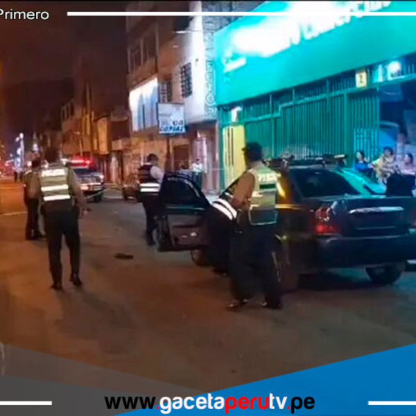 Policía resultó herido tras enfrentarse con delincuentes que le robaron S/ 60,000