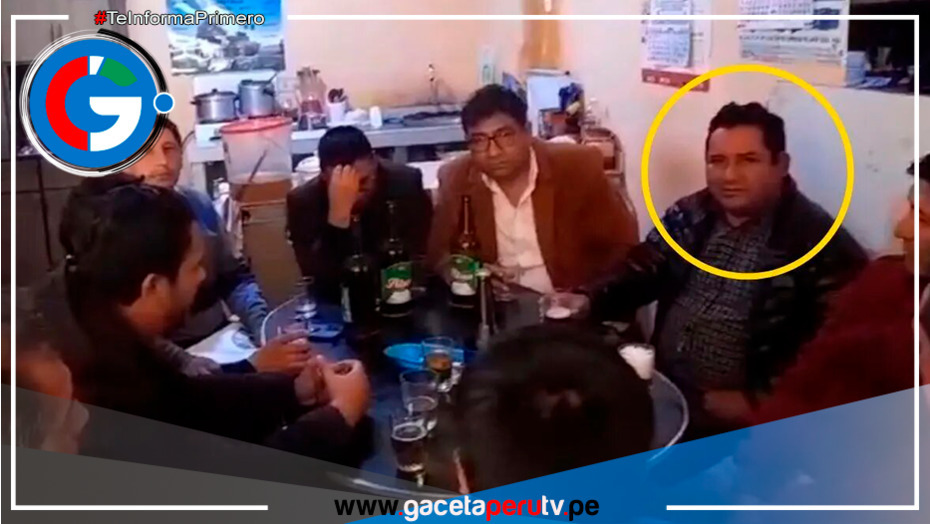 Cusco: Alcalde de Cachimayo es captado tomando cerveza en horario laboral