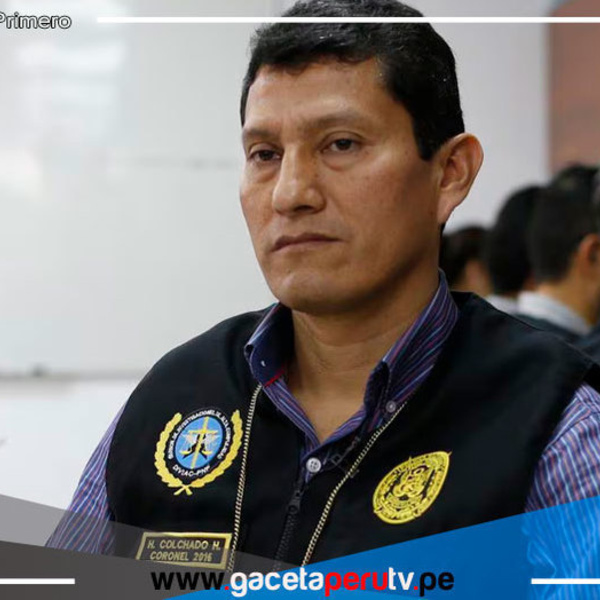 Investigación contra coronel Harvey Colchado por polémica celebración y difusión de imagen inapropiada