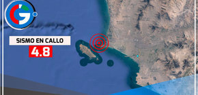 Sismo de magnitud 4.8 en el Callao se siente en varios distritos de Lima