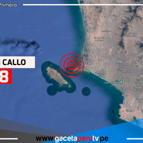 Sismo de magnitud 4.8 en el Callao se siente en varios distritos de Lima