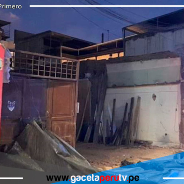 Seis Personas quedan atrapadas en Antigua Casona de Trujillo