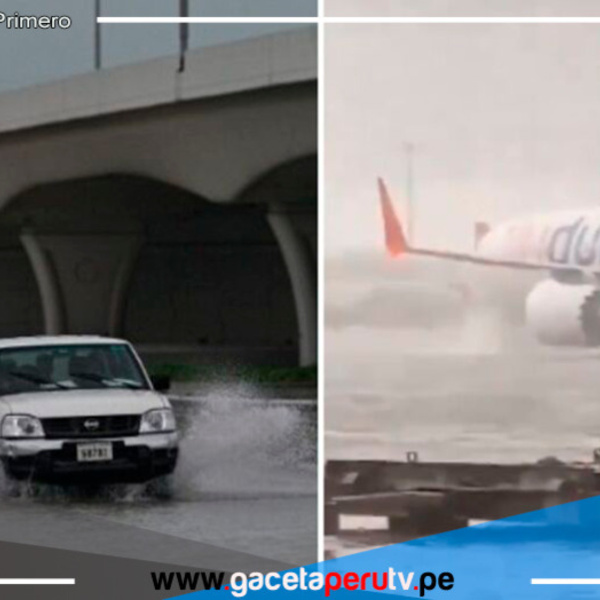 Lluvias intensas sorprenden a Dubái