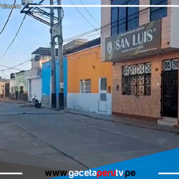 La Libertad: Colegio es víctima de ataque con dinamita por extorsionadores