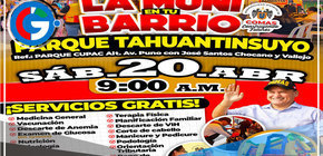 "Muni en Tu Barrio" ofrece servicios gratuitos en el Parque Tahuantinsuyo en Comas