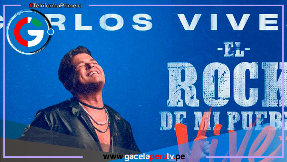 Carlos Vives recorrerá México con su gira “El rock de mi pueblo vive!”