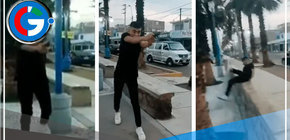 Policías vestidos de Civil realizaron disparos al aire en Cerro Azul