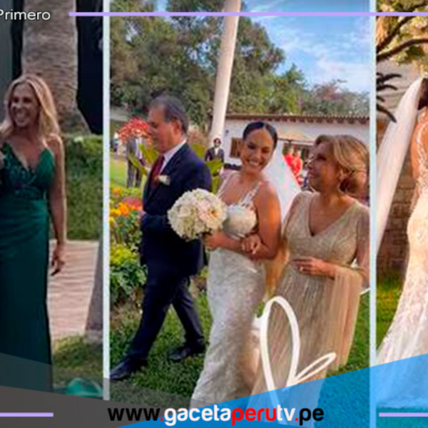Mateo Garrido Lecca y Verónica Álvarez se dieron el sí en una íntima ceremonia