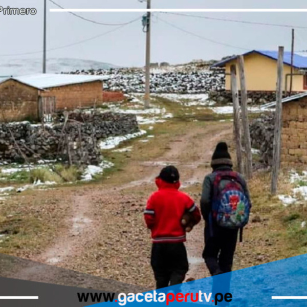 Cusco implementa horario de invierno para proteger a sus estudiantes