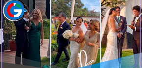 Mateo Garrido Lecca y Verónica Álvarez se dieron el sí en una íntima ceremonia