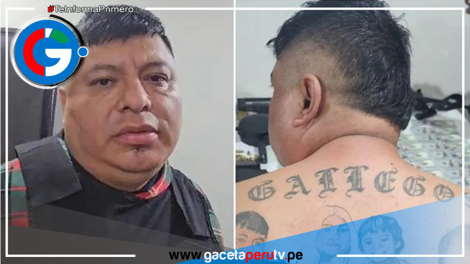 Capturan a supuesto cabecilla de “Los Gallegos del Santa” | Gaceta Perú TV