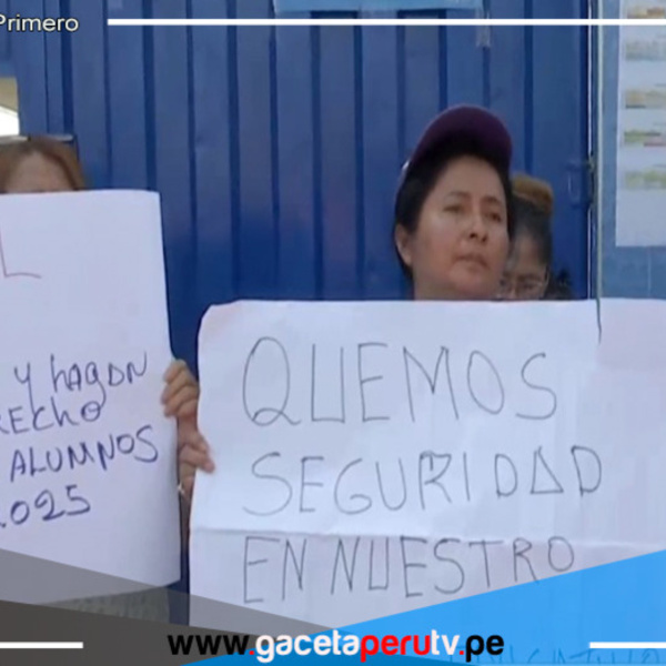 Los Olivos: Denuncian a profesor por presuntos tocamientos indebidos a menores 