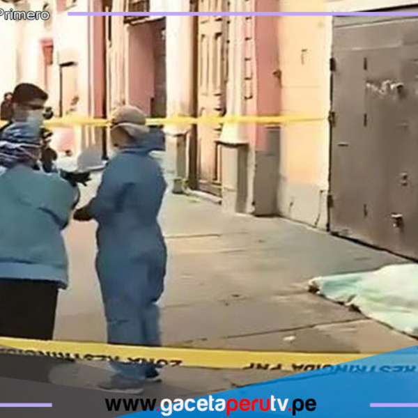 Cercado de Lima: Muere mujer tras haber sido apuñalada