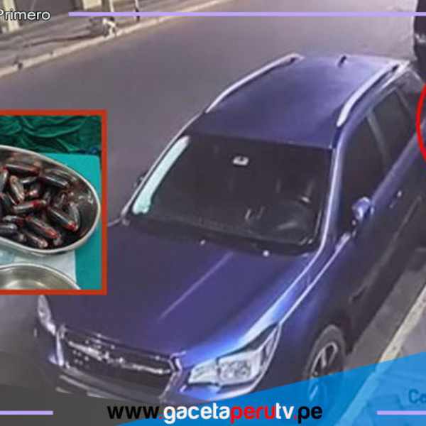 Hombre casi muere al explotar una de las capsulas de cocaína que traía dentro del estómago 