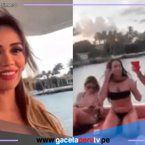 Mayra Goñi responde tras polémica por video con yate: "El hombre nos mintió"