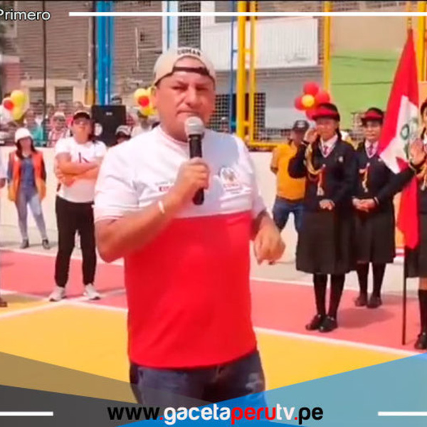 Alcalde Ulises Villegas Rojas entrega espacio deportivo inclusivo a más de mil vecinos de Comas