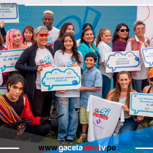 Lanzan campaña para incrementar los índices de vacunación en Perú 
