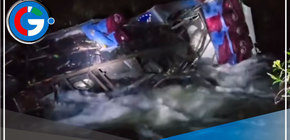 Fatal accidente en Cajamarca: Bus de "Manantial de Chaquil" se precipita a un abismo