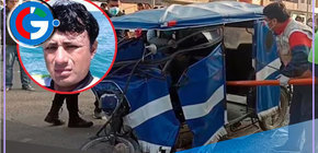 Hombre fallece luego de chocar su mototaxi con 2 camionetas