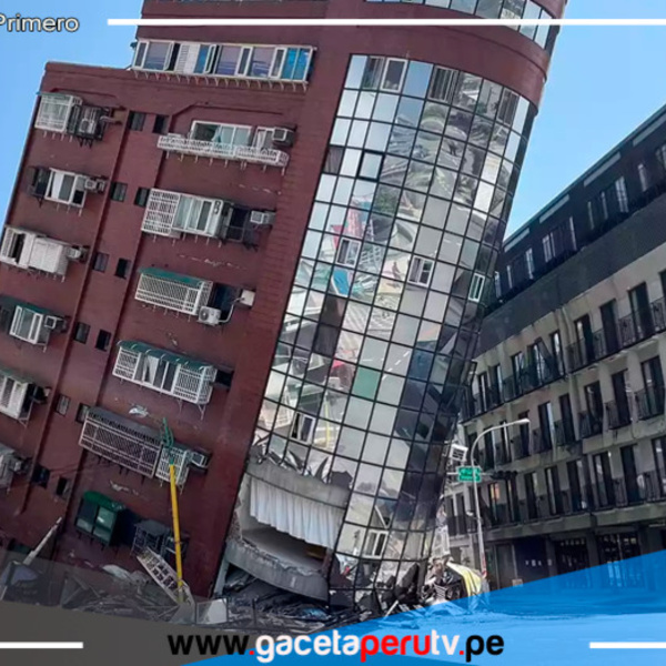 Un poderoso terremoto de magnitud 7.4 estremece a Taiwán