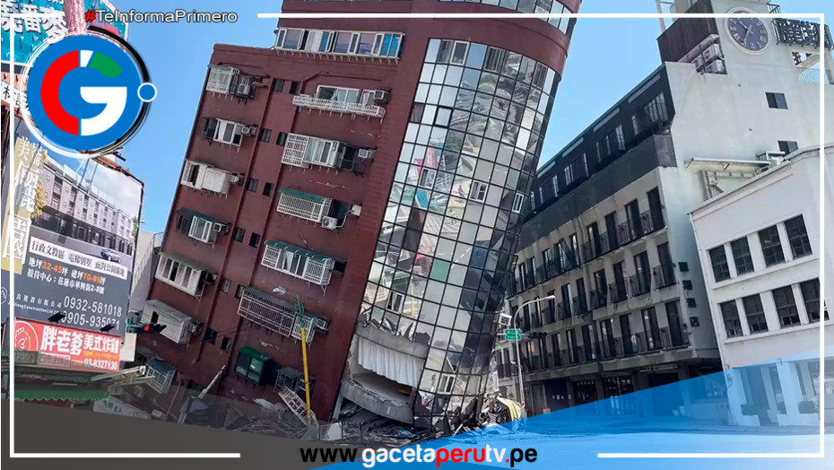 Un poderoso terremoto de magnitud 7.4 estremece a Taiwán
