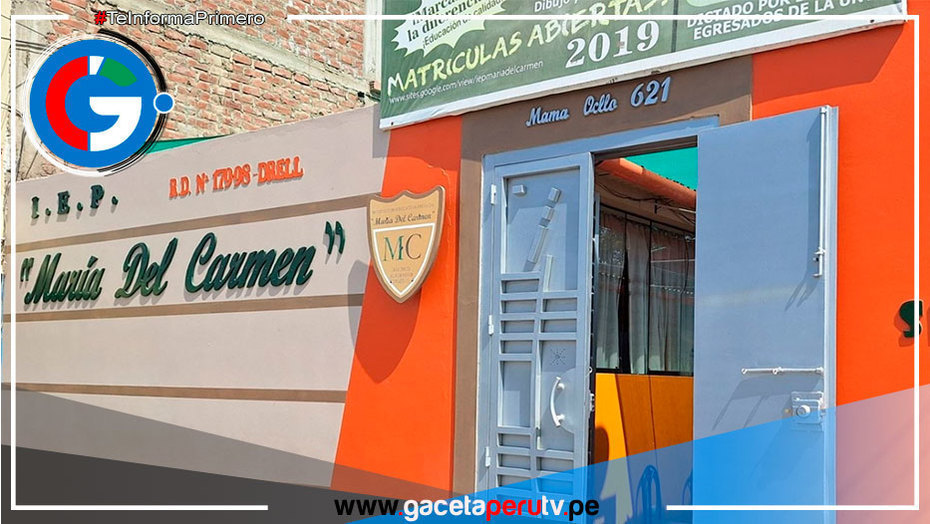 Trujillo: detonan explosivo en colegio María del Carmen